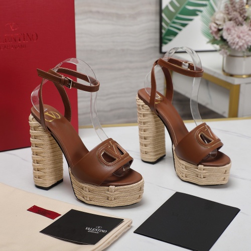 Replica Valentino Sandal For Women #1225387 $118.00 USD for Wholesale