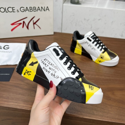 Replica Dolce & Gabbana D&G Casual Shoes For Women #1225479 $105.00 USD for Wholesale