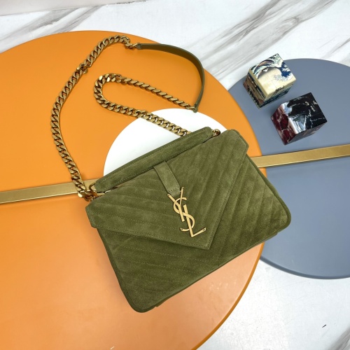 Replica Yves Saint Laurent YSL AAA Quality Shoulder Bags For Women #1225589, $195.00 USD, [ITEM#1225589], Replica Yves Saint Laurent YSL AAA Quality Shoulder Bags outlet from China