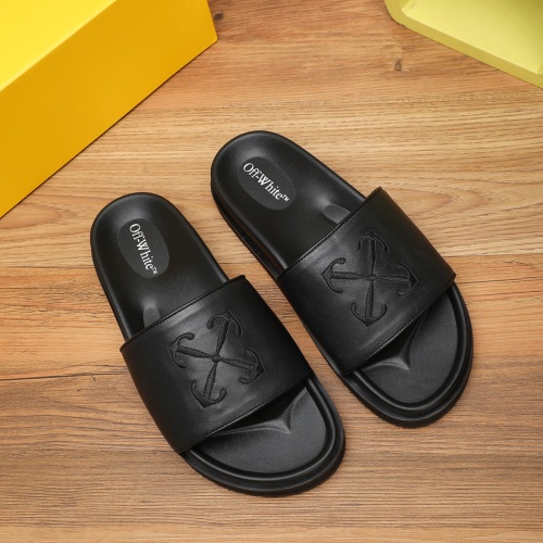 Replica Off-White Slippers For Men #1225620, $56.00 USD, [ITEM#1225620], Replica Off-White Slippers outlet from China