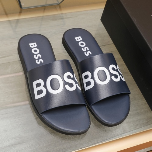 Replica Boss Slippers For Men #1225688, $64.00 USD, [ITEM#1225688], Replica Boss Slippers outlet from China