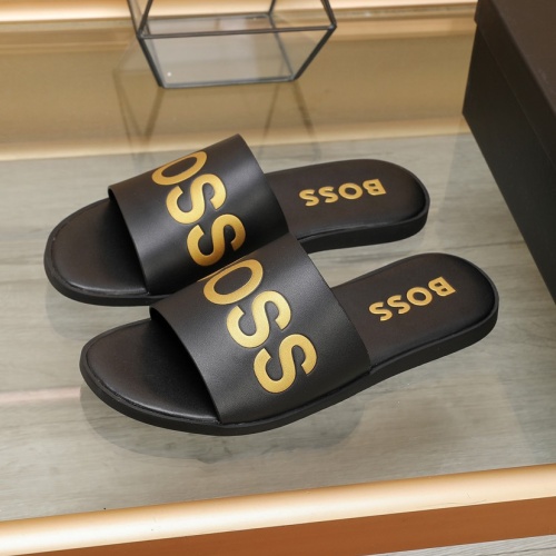 Replica Boss Slippers For Men #1225689 $64.00 USD for Wholesale