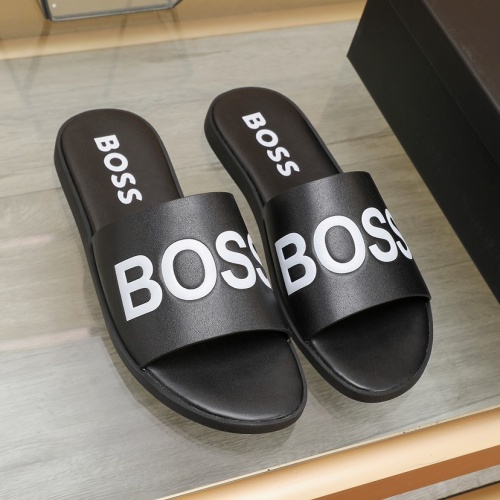 Replica Boss Slippers For Men #1225690, $64.00 USD, [ITEM#1225690], Replica Boss Slippers outlet from China