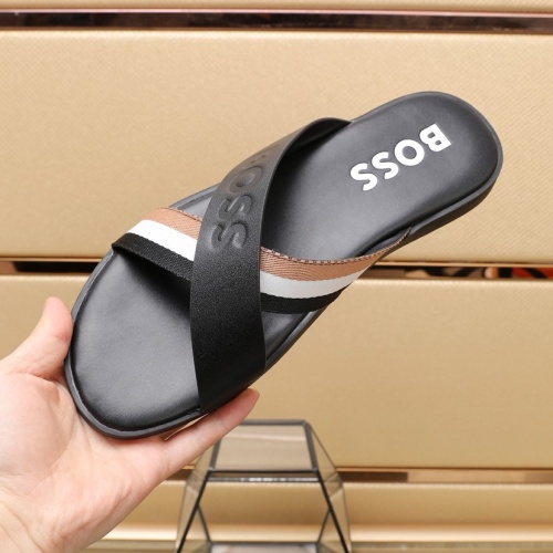 Replica Boss Slippers For Men #1225695 $64.00 USD for Wholesale