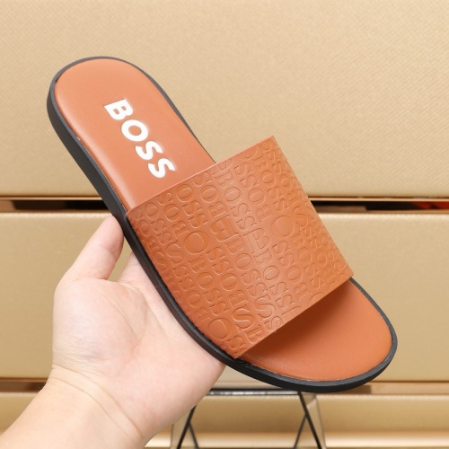 Replica Boss Slippers For Men #1225696 $64.00 USD for Wholesale