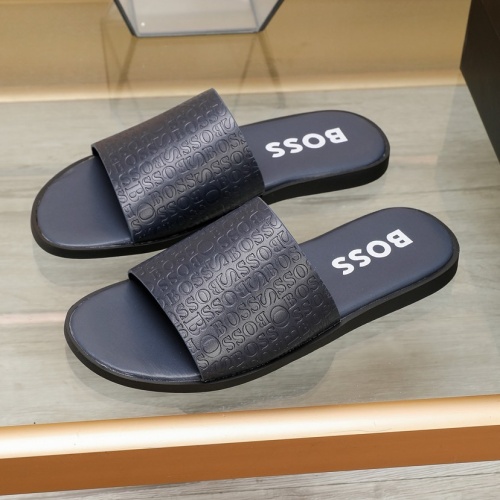 Replica Boss Slippers For Men #1225697, $64.00 USD, [ITEM#1225697], Replica Boss Slippers outlet from China