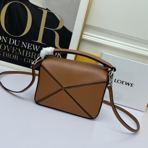 Replica LOEWE AAA Quality Messenger Bags For Women #1225853 $105.00 USD for Wholesale