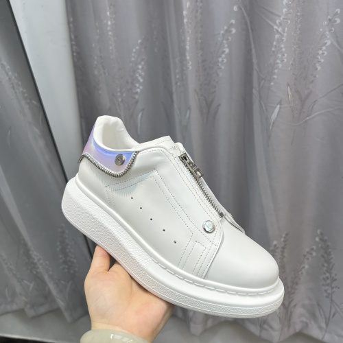 Replica Alexander McQueen Casual Shoes For Women #1225857 $105.00 USD for Wholesale