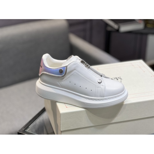 Replica Alexander McQueen Casual Shoes For Women #1225857 $105.00 USD for Wholesale