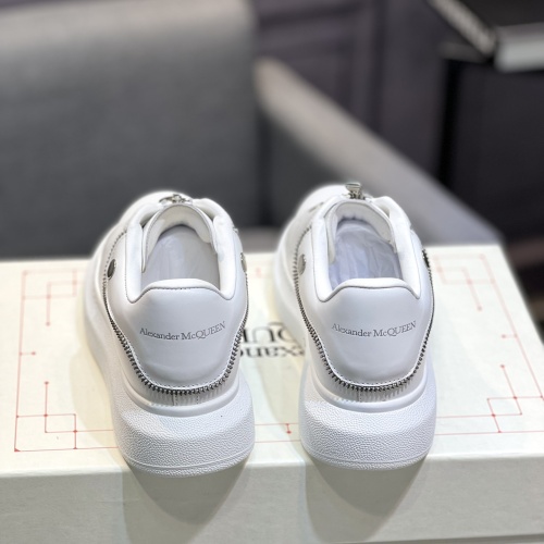 Replica Alexander McQueen Casual Shoes For Women #1225861 $105.00 USD for Wholesale