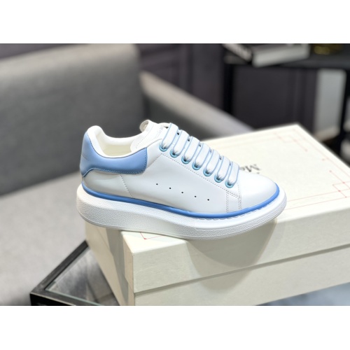 Replica Alexander McQueen Casual Shoes For Women #1225873 $102.00 USD for Wholesale