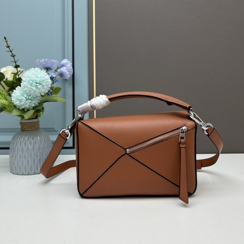 Replica LOEWE AAA Quality Messenger Bags For Women #1225881 $128.00 USD for Wholesale