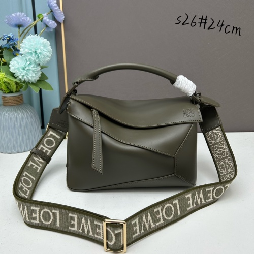 Replica LOEWE AAA Quality Messenger Bags For Women #1225901, $158.00 USD, [ITEM#1225901], Replica LOEWE AAA Messenger Bags outlet from China