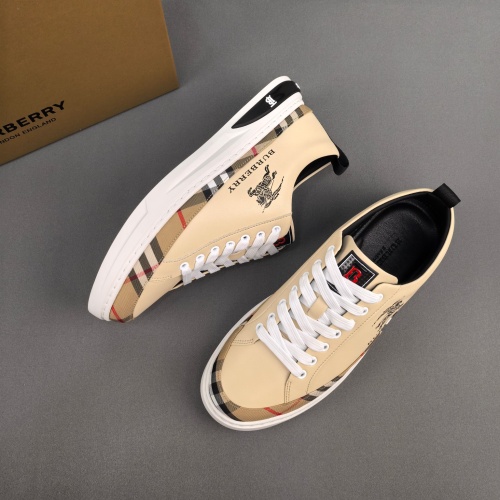 Replica Burberry Casual Shoes For Men #1225965 $76.00 USD for Wholesale