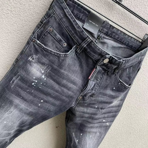 Replica Dsquared Jeans For Men #1225986 $68.00 USD for Wholesale