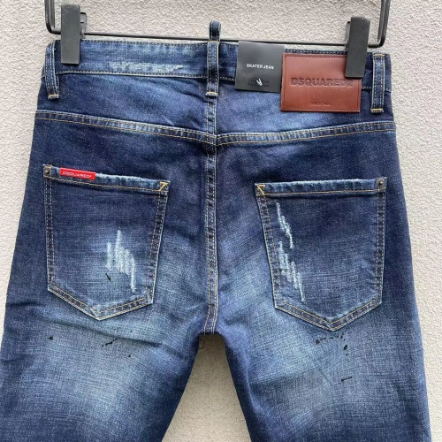 Replica Dsquared Jeans For Men #1225987 $68.00 USD for Wholesale