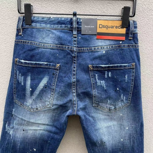 Replica Dsquared Jeans For Men #1225988 $68.00 USD for Wholesale