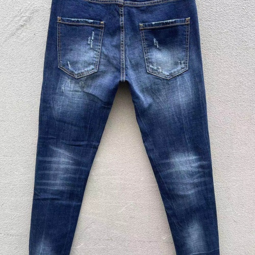 Replica Dsquared Jeans For Men #1225998 $68.00 USD for Wholesale