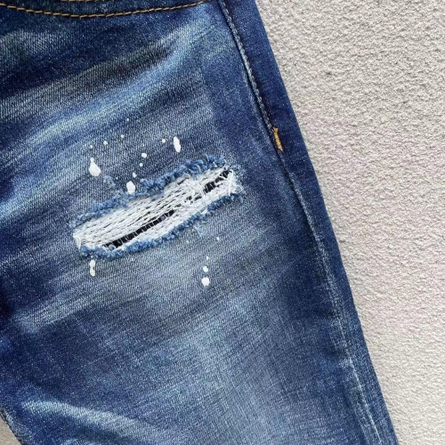 Replica Dsquared Jeans For Men #1225999 $68.00 USD for Wholesale