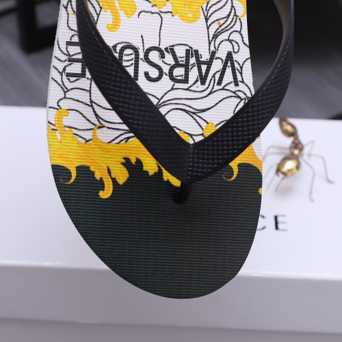 Replica Versace Slippers For Men #1226058 $42.00 USD for Wholesale