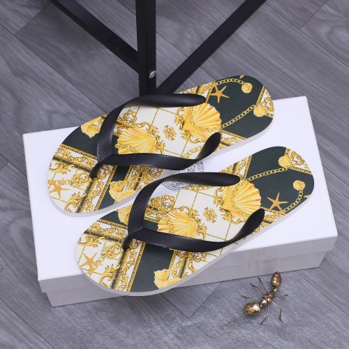 Replica Versace Slippers For Men #1226059, $42.00 USD, [ITEM#1226059], Replica Versace Slippers outlet from China