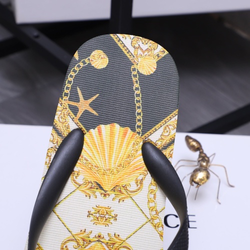 Replica Versace Slippers For Men #1226059 $42.00 USD for Wholesale