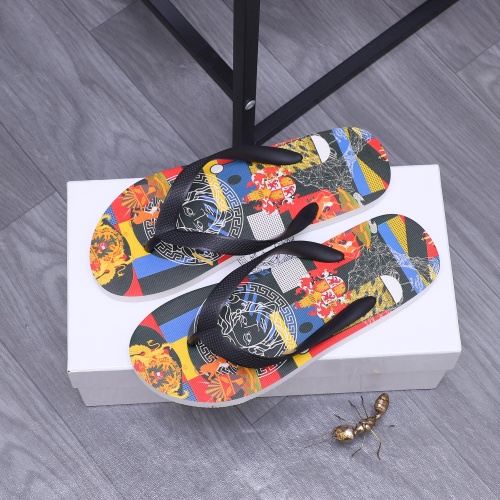 Replica Versace Slippers For Men #1226062, $42.00 USD, [ITEM#1226062], Replica Versace Slippers outlet from China