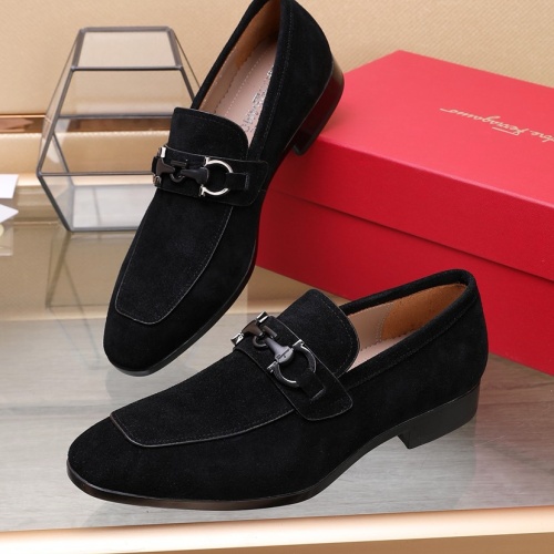 Replica Salvatore Ferragamo Leather Shoes For Men #1226119, $122.00 USD, [ITEM#1226119], Replica Salvatore Ferragamo Leather Shoes outlet from China