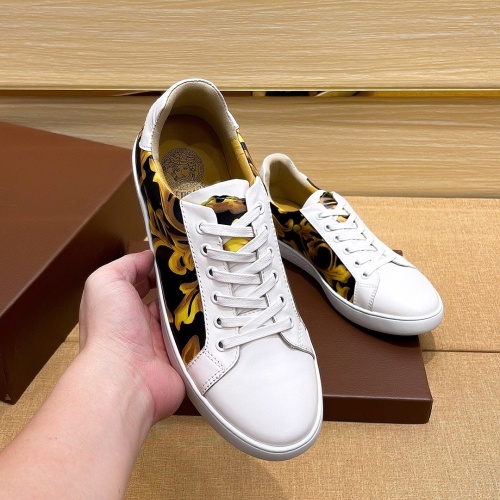 Replica Versace Casual Shoes For Men #1226164 $76.00 USD for Wholesale