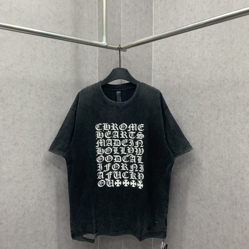 Replica Chrome Hearts T-Shirts Short Sleeved For Unisex #1226227, $48.00 USD, [ITEM#1226227], Replica Chrome Hearts T-Shirts outlet from China