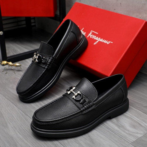 Replica Salvatore Ferragamo Leather Shoes For Men #1226271, $88.00 USD, [ITEM#1226271], Replica Salvatore Ferragamo Leather Shoes outlet from China