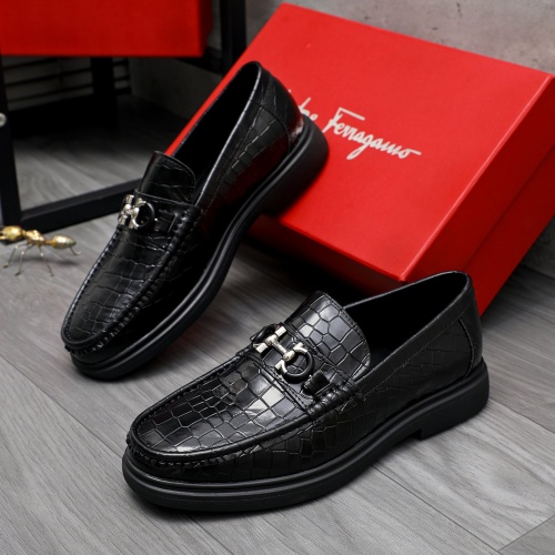 Replica Salvatore Ferragamo Leather Shoes For Men #1226272, $88.00 USD, [ITEM#1226272], Replica Salvatore Ferragamo Leather Shoes outlet from China