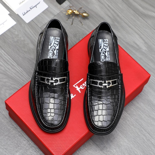 Replica Salvatore Ferragamo Leather Shoes For Men #1226274, $88.00 USD, [ITEM#1226274], Replica Salvatore Ferragamo Leather Shoes outlet from China