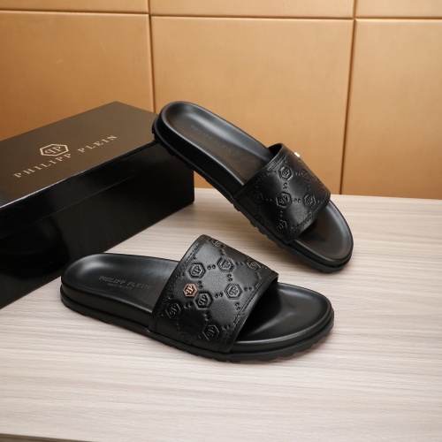 Replica Philipp Plein PP Slippers For Men #1226304 $52.00 USD for Wholesale