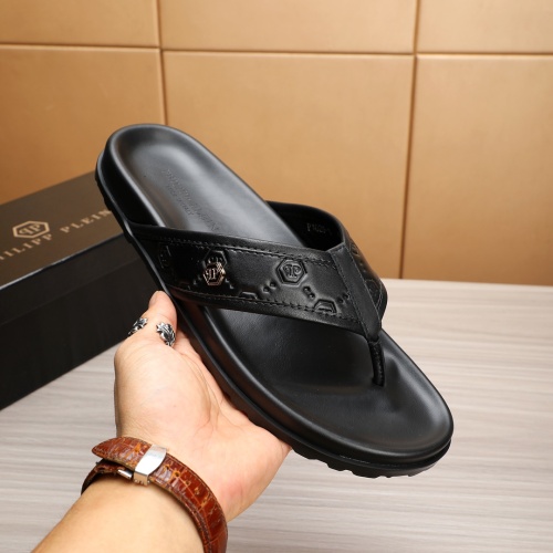 Replica Philipp Plein PP Slippers For Men #1226305 $52.00 USD for Wholesale