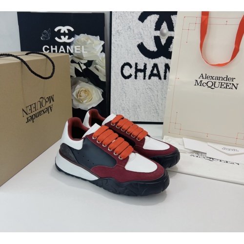 Replica Alexander McQueen Casual Shoes For Women #1226396 $108.00 USD for Wholesale