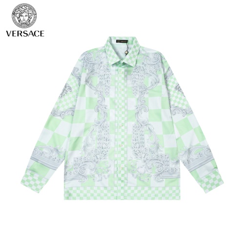 Replica Versace Shirts Long Sleeved For Unisex #1226617, $64.00 USD, [ITEM#1226617], Replica Versace Shirts outlet from China