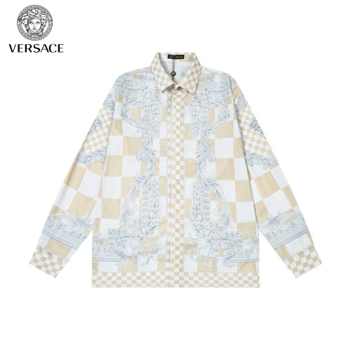 Replica Versace Shirts Long Sleeved For Unisex #1226621, $64.00 USD, [ITEM#1226621], Replica Versace Shirts outlet from China