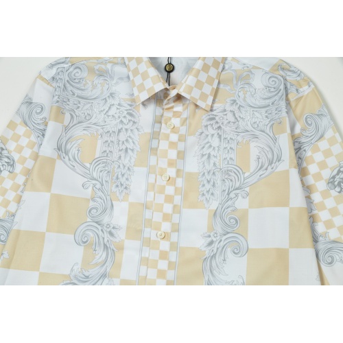 Replica Versace Shirts Long Sleeved For Unisex #1226621 $64.00 USD for Wholesale