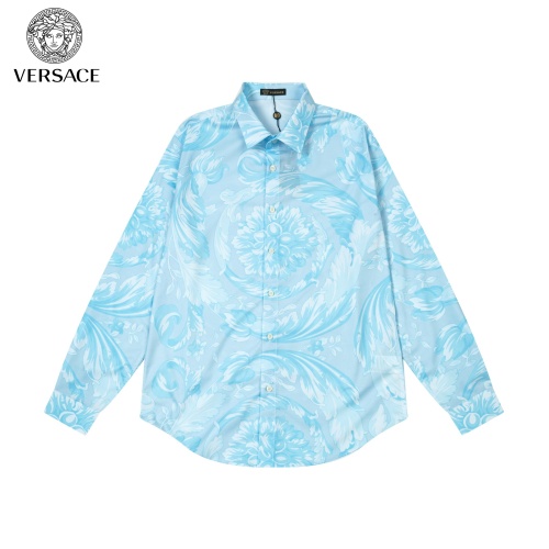 Replica Versace Shirts Long Sleeved For Unisex #1226625, $64.00 USD, [ITEM#1226625], Replica Versace Shirts outlet from China