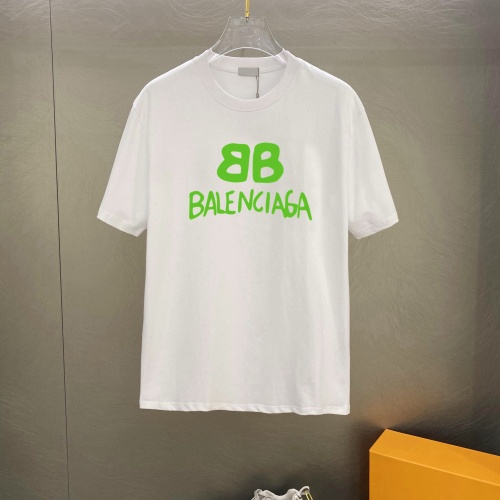 Replica Balenciaga T-Shirts Short Sleeved For Unisex #1226807, $25.00 USD, [ITEM#1226807], Replica Balenciaga T-Shirts outlet from China