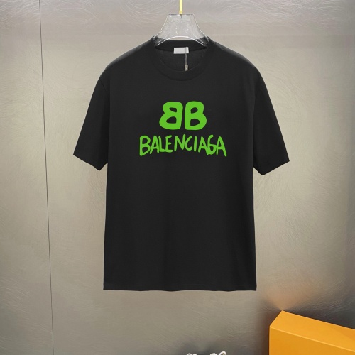 Replica Balenciaga T-Shirts Short Sleeved For Unisex #1226808, $25.00 USD, [ITEM#1226808], Replica Balenciaga T-Shirts outlet from China