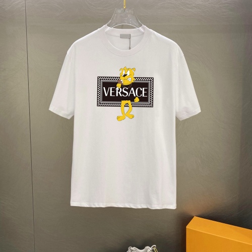 Replica Versace T-Shirts Short Sleeved For Unisex #1226831, $25.00 USD, [ITEM#1226831], Replica Versace T-Shirts outlet from China