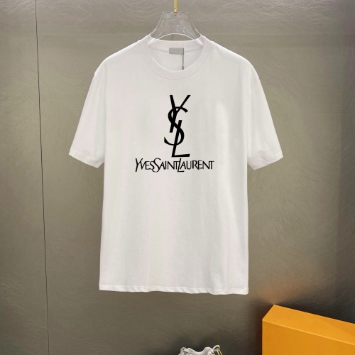 Replica Yves Saint Laurent YSL T-shirts Short Sleeved For Unisex #1226835, $25.00 USD, [ITEM#1226835], Replica Yves Saint Laurent YSL T-shirts outlet from China