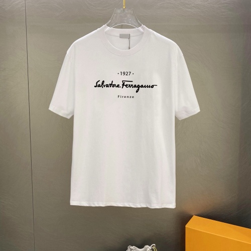 Replica Salvatore Ferragamo T-Shirts Short Sleeved For Unisex #1226864, $25.00 USD, [ITEM#1226864], Replica Salvatore Ferragamo T-Shirts outlet from China