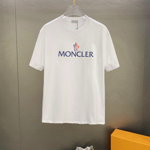 Replica Moncler T-Shirts Short Sleeved For Unisex #1226873, $25.00 USD, [ITEM#1226873], Replica Moncler T-Shirts outlet from China