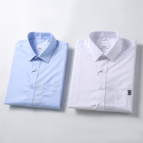 Replica Burberry Shirts Long Sleeved For Men #1226947 $40.00 USD for Wholesale