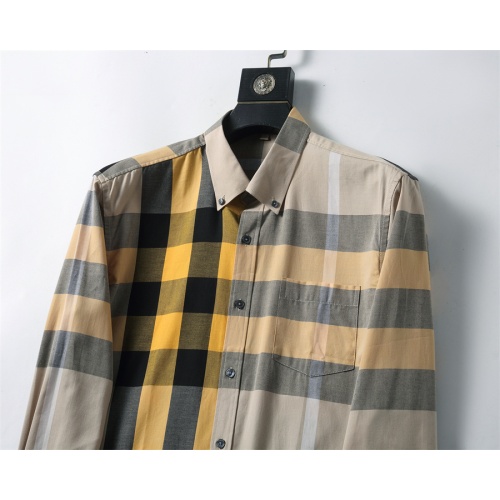 Replica Burberry Shirts Long Sleeved For Men #1226949 $34.00 USD for Wholesale