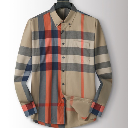 Replica Burberry Shirts Long Sleeved For Men #1226950, $34.00 USD, [ITEM#1226950], Replica Burberry Shirts outlet from China