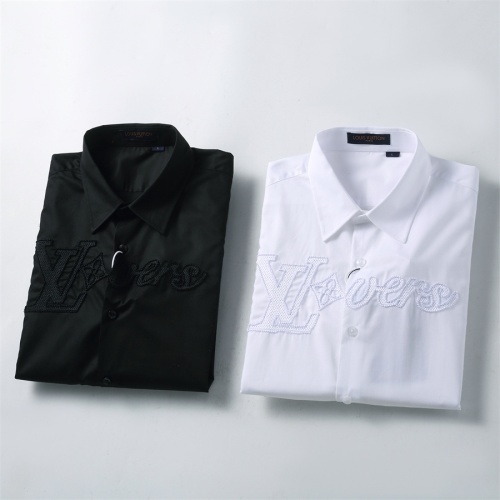 Replica Burberry Shirts Long Sleeved For Men #1226951 $48.00 USD for Wholesale